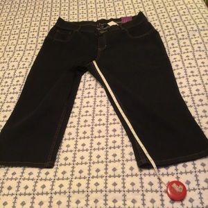 Lane Bryant denim Capri leggings size 18